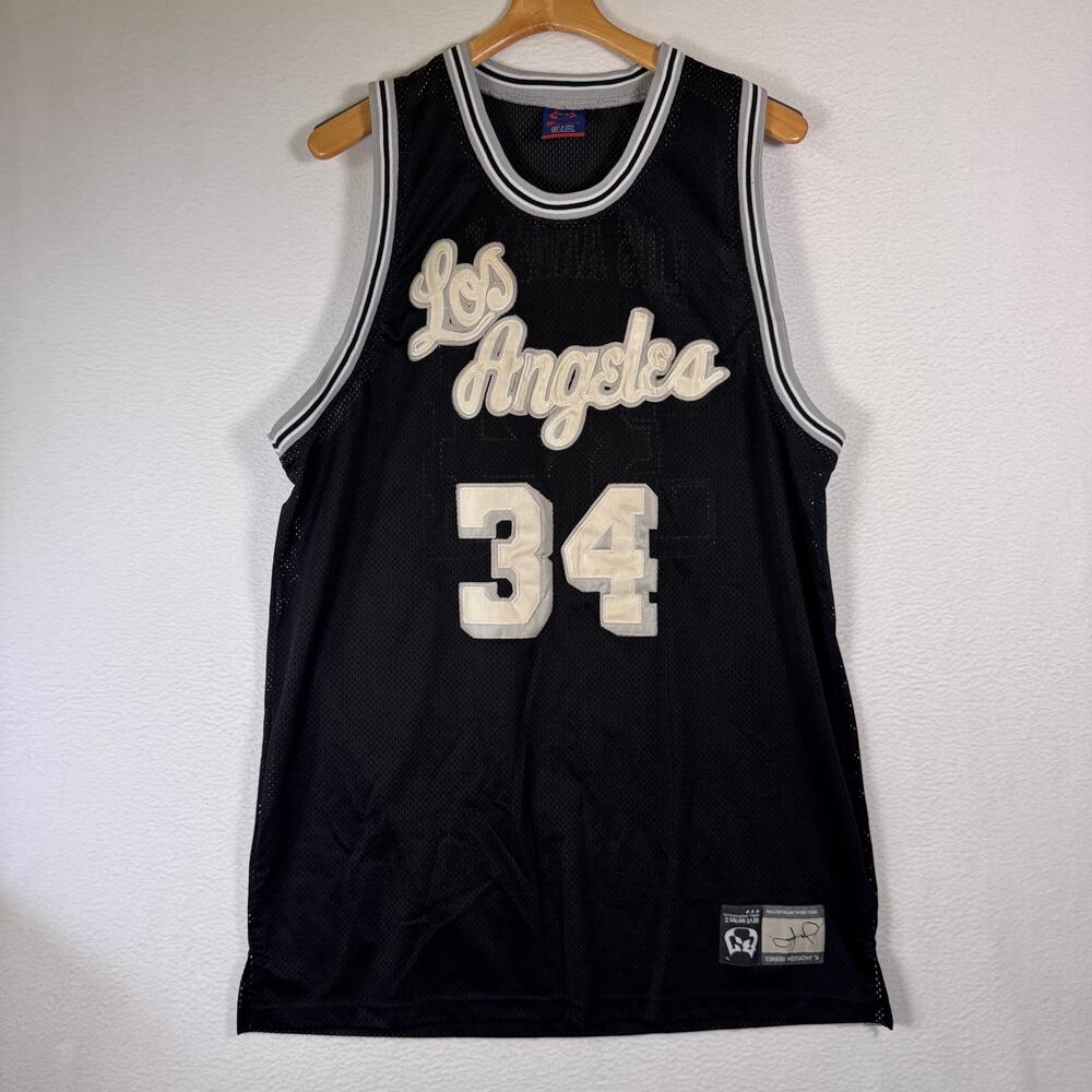 Rare Vintage 2004 Lakers Throwback Hardwood Classic Style Shaq Jersey Medium
